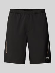 Shorts mit elastischem Bund von BOSS Green Schwarz - 17