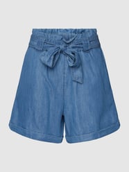 Shorts mit seitlichen Eingrifftaschen Modell 'SMILLA' von Only Blau - 2