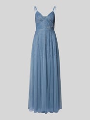 Abendkleid mit Strasssteinbesatz von Lace & Beads - 9