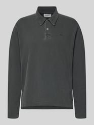 Loose fit poloshirt van katoen model 'Thiago' van Wood Wood - 10