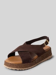 Sandaletten aus echtem Leder Modell 'CHUNKY SUEDE SANDALE' von Tamaris - 28