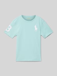 T-Shirt mit Label-Stitching von Polo Ralph Lauren Teens - 17