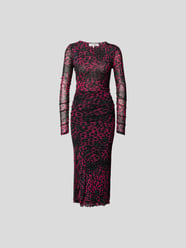 Midikleid mit Allover-Muster von Diane von Furstenberg Pink - 41