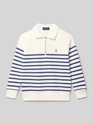 Bluza dresowa o regularnym kroju z mieszanki bawełny od Polo Ralph Lauren Teens - 16