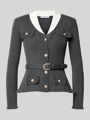 Cardigan met wol en viscose van Self-Portrait - 3