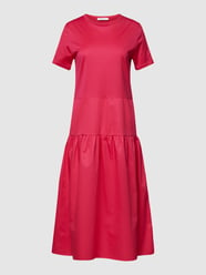 Midikleid mit Rundhalsausschnitt Modell 'SANTOS' von MaxMara Leisure Pink - 26