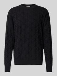 Gebreide pullover met ronde hals Model 'EASY' van Calvin Klein Jeans - 30