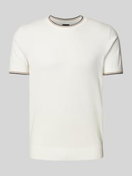 T-shirt z detalem z logo od bugatti - 32