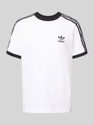T-Shirt mit Label-Stitching von adidas Originals - 2