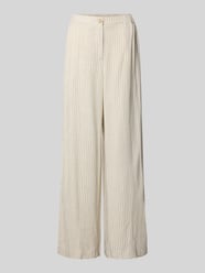 Wide Leg Stoffhose aus Viskose-Leinen-Mix Modell 'LIRU' von YAS - 26