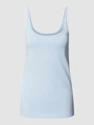 Tanktop mit U-Ausschnitt Modell 'DAILY A ROS' von Opus Blau - 47