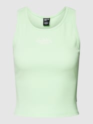 Korte top met ribstructuur, model 'SYDNEY' van Von Dutch Groen - 17
