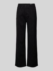 High Rise Jeans mit Strassstein-Besatz Modell 'TESSA' von Vero Moda Schwarz - 18