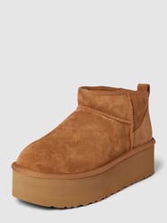 Boots aus Leder mit Plateausohle von UGG Braun - 4