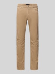 Corduroy broek met 5-pocketmodel van Christian Berg Men Beige - 25