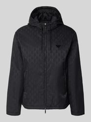 Regular Fit Jacke mit Allover-Logo-Print von Emporio Armani - 7