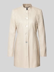 Longblazer mit Stehkragen von WHITE LABEL Beige - 36