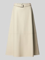Maxirock mit Gürtel von MM by Max Mara - 41