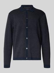 Regular Fit Strickjacke mit Umlegekragen von Christian Berg Men - 43