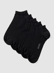 Sneakersocken mit Stretch-Anteil im 5er-Pack von MCNEAL Schwarz - 6