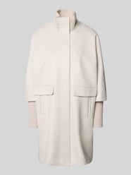 Mantel mit Stehkragen von comma Beige - 30