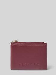 Portemonnaie mit umlaufendem Reißverschluss von Valentino Bags Bordeaux - 15