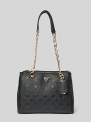 Handtasche mit Strukturmuster Modell 'CRESIDIA STATUS' von Guess - 10