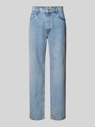 Straight Leg Jeans im 5-Pocket-Design Modell 'LEROY' von WOODBIRD Blau - 6