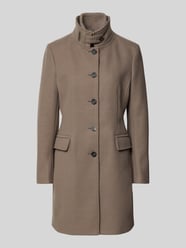 Mantel mit Stehkragen und Pattentaschen Modell 'ASTRO' von Cinque Beige - 16
