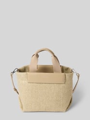 Handtasche mit Strukturmuster Modell 'RAFFIA' von CK Calvin Klein Beige - 26