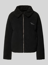 Jacke aus Teddyfell mit Label-Stitching Modell 'LAJA' von PEGADOR - 43