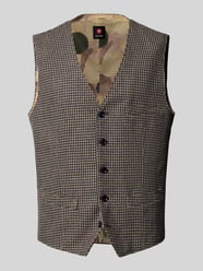 Gilet met paspelzak op de borst, model 'Morley' van CG - Club of Gents - 24