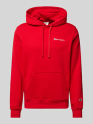 Hoodie met labelstitching van CHAMPION Rood - 9