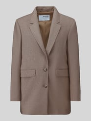 relaxed fit lange blazer met viscose, model 'RITA' van Selected - 9
