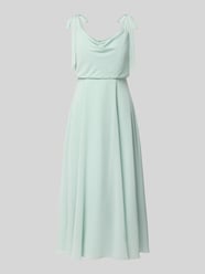 Knielangens Cocktailkleid mit Zierschleifen von Jake*s Cocktail - 21