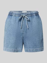 Szorty o kroju straight fit w optyce dżinsu model 'Musia' od OPUS - 21