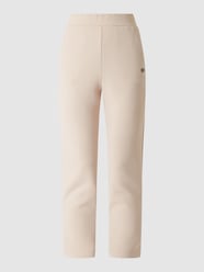 Comfortbroek met stretch, model 'Lontra' van MaxMara Leisure Roze - 13