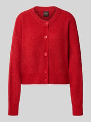 Regular Fit Strickjacke aus Alpaka-Woll-Mix Modell 'C_Fernad' von BOSS Orange - 44