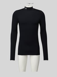 Slim Fit Sport-Langarmshirt mit Logo-Stitching von Under Armour - 24