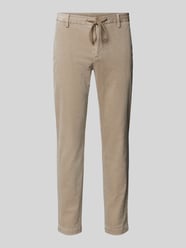 Hose aus Feincord mit Tunnelzug Modell 'Jump' von ALBERTO Beige - 36