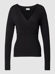 Gebreide pullover in wikkellook van s.Oliver BLACK LABEL - 27