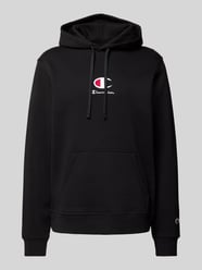 Hoodie mit Label-Stitching von CHAMPION Schwarz - 26