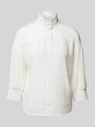 Blouse met opstaande kraag en 3/4-mouwen van Marc Cain - 7