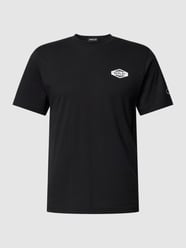 T-Shirt mit Label-Print von Replay Grau / Schwarz - 12
