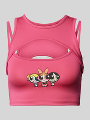 Powerpuff Girls x REVIEW -
Crop Top mit Motiv-Print von Review Pink - 40