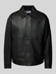 Jacke mit Maokragen Modell 'ARCHIVE' von SELECTED HOMME Schwarz - 6