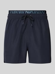 Badehose mit elastischem Bund von Emporio Armani - 10