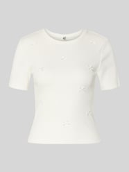 Slim Fit T-Shirt aus Baumwoll-Mix Modell 'FEMKE' von ONLY - 11