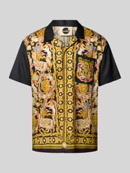 Freizeithemd mit Brusttasche Modell 'Baroque' von BOARDIES Gold - 16