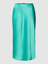 Midirok met elastische band van Lauren Ralph Lauren Turquoise - 36